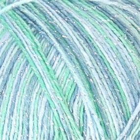 img 1 attached to 🧶 Lion Brand Yarn 511-301 Summer Nights Yarn, Treasure Island: Adding Sparkle and Vibrance to Your Crafts!