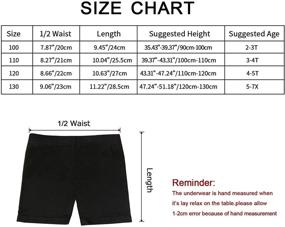 img 2 attached to 🩳 Auranso Girls Dance Shorts – Pack of 6 Solid Color Breathable Bike Shorts: Stay Comfortable and Stylish!