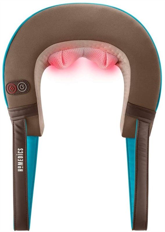 HoMedics Shiatsu Neck And Shoulder Massager with Heat, NMS-230-THP 