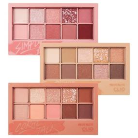 img 1 attached to ✨ CLIO Pro Eye Shadow Palette - Simply Pink (#01), Highly Pigmented with Matte, Shimmer, Glitter, Pearls, and Long-Wearing Formula