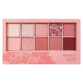 img 3 attached to ✨ CLIO Pro Eye Shadow Palette - Simply Pink (#01), Highly Pigmented with Matte, Shimmer, Glitter, Pearls, and Long-Wearing Formula