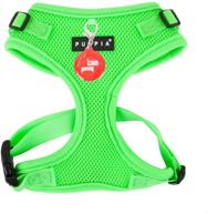 puppia authentic harness medium green logo