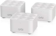 📡 netgear orbi rbk13 whole home mesh wifi system - replacing routers, covering 4,500 sq. ft. with 1 router & 2 satellites logo