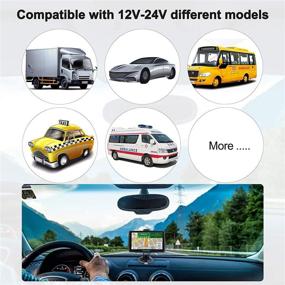 img 1 attached to 2020 GPS Navigation for Car Truck - 7 Inch Touch Screen, Voice Broadcast, Camera Warning & Free Map Update