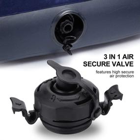 img 3 attached to Intex Air Mattress Plug with Secure Seal Cap, Inflatable Valve Cap for Intex Airbeds, Replacement Screw Plugs for Inflatable Air Valve Caps, 3-in-1 Valve Cover for Intex Air Mattresses