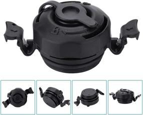 img 2 attached to Intex Air Mattress Plug with Secure Seal Cap, Inflatable Valve Cap for Intex Airbeds, Replacement Screw Plugs for Inflatable Air Valve Caps, 3-in-1 Valve Cover for Intex Air Mattresses