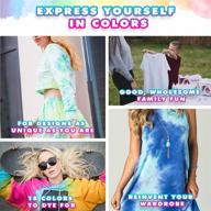 rainbow tie dye kit - ultimate diy party bundle for kids and adults logo