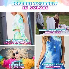 img 4 attached to Rainbow Tie Dye Kit - Ultimate DIY Party Bundle for Kids and Adults