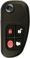 улучшите свой jaguar с заменой пульта дистанционного управления keylessoption remote control flip key nhvwb1u241. логотип