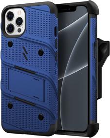 img 4 attached to ZIZO Bolt Bundle IPhone 13 Pro Max Case - Blue