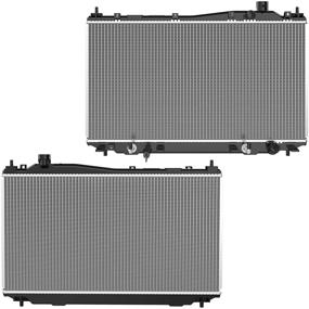 img 2 attached to AUTOSAVER88 Radiator for 2001-2005 🔥 Civic & Acura EL, L4 1.7L ATRD1003