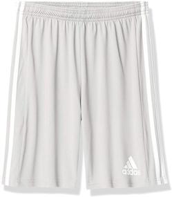 img 4 attached to Adidas Unisex Child Squad Shorts: Black Boys' Clothing for Active Kids Адидас унисекс детские шорты Squad: черная детская одежда для активных мальчиков