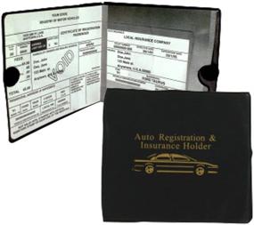 img 1 attached to Держатели для документов с защитой для страховых полисов на автомобиль - необходимый аксессуар для каждого транспортного средства - комплект из 2 шт.