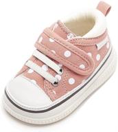 👟 adorable oaisnit squeaky shoes: anti-slip canvas sneakers for baby boys and girls - soft rubber sole walkers! logo