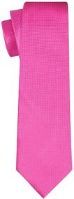 img 2 attached to 👔 Men's Solid Color Necktie by KissTies