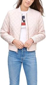 img 4 attached to Levis Womens Diamond Quilted X Large Women's Clothing for Coats, Jackets & Vests