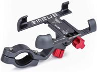 🚲 engwe universal bike phone mount: adjustable holder for iphone xs, xs max, xr, x, 8, plus, galaxy s10+, s10e, s9 - fits handlebars and holds phones 2.2-3.7" wide logo