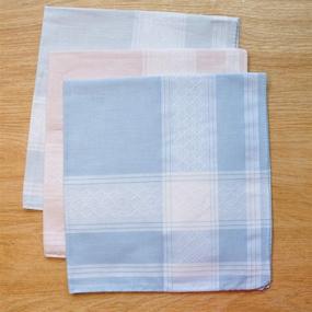 img 2 attached to Elegant Pattern Assorted Handkerchiefs: Men's Fashion Accessories for Hankies