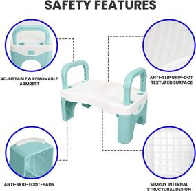 img 1 attached to 🚽 Discover the Versatile and Portable Toddler's Bathroom Adjustable Removable Lightweight Kids' Home Store