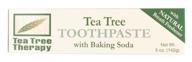 🌿 powerful 5-pack: tea tree therapy toothpaste with baking soda for optimal oral care logo