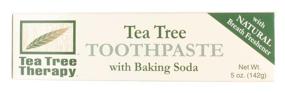 img 1 attached to 🌿 Powerful 5-Pack: Tea Tree Therapy Toothpaste with Baking Soda for Optimal Oral Care