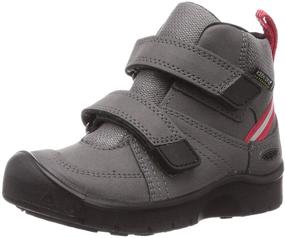 img 4 attached to 🥾 KEEN Unisex-Child Hikeport 2 Mid Height Strap: Водонепроницаемый походный ботинок для несравненных приключений