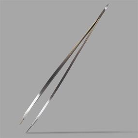 img 1 attached to 👀 Zizzili Basics Elite Series Pointed Tweezers - Professional Precision Tweezer for Eyebrow and Facial Hair Removal
