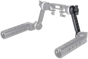 img 2 attached to Enhance Your Handgrip Shoulder Rig with NICEYRIG Rosette Arm Extension - M6 Thread Mount Compatible for ARRI Rosette Support System