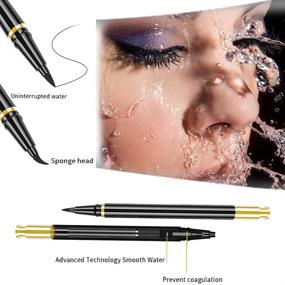 img 3 attached to Magnetic Eyelashes Eyeliner Reusable Waterproof
