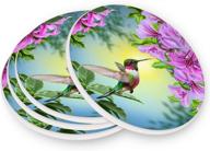 🐦 hummingbird coasters: enhanced tabletop protection ideal for housewarming logo