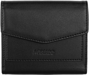 img 4 attached to Leather Wallet Blocking Womens Credit Women's Handbags & Wallets in Wallets