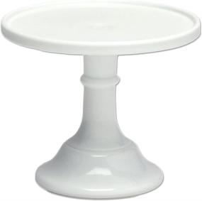 img 3 attached to Milk White Glass Cake Stand