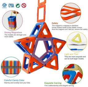 img 3 attached to 🧲 Magnetic Toys for Preschoolers: Building Fun and Learning