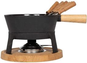 img 4 attached to BOSKA Fondue Set Large Black