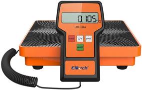 img 3 attached to 📊 Elitech LMC-100A: Advanced Digital Refrigerant Charging Weight Scale for HVAC, 220Lbs - Includes Protective Case