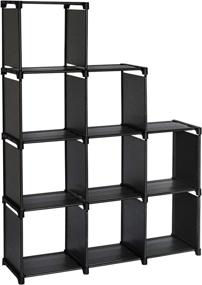 img 4 attached to 📚 Efficiently Organize Your Living Space with TOPNEW 9 Cube Storage Shelves - Ideal DIY Closet Organizers and Bookcase for Books, Clothes, Toys, Shoes, and Daily Necessities