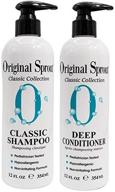 💆 revitalize your hair with original sprout classic shampoo + deep conditioner 12 oz logo