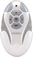 🔘 fanimation crl4wh traditional remote controls in white finish: convenient and stylish control at your fingertips логотип