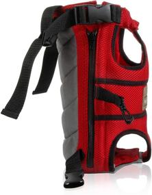 img 3 attached to 🐾 Pup To Go Legs Out Front Dog Carrier: Convenient & Adjustable for Walking, Traveling, Hiking, and Camping