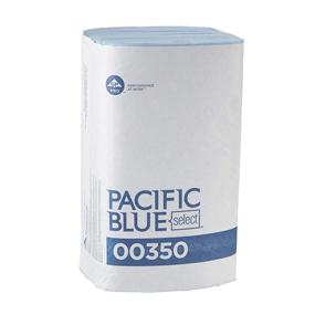 img 4 attached to 🧻 Pacific Blue Basic S-Fold 2-Ply Windshield Paper Towels - Premium Quality, Blue, 250 Towels per Pack, 9 Packs Per Case (2250 Total)