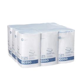 img 2 attached to 🧻 Pacific Blue Basic S-Fold 2-Ply Windshield Paper Towels - Premium Quality, Blue, 250 Towels per Pack, 9 Packs Per Case (2250 Total)
