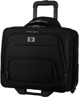 🎒 wenger 605978 spheria 16" wheeled laptop case: stylish and functional, black color logo