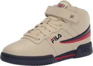 fila kids f-13 white sneakers | women's athletic shoes logo