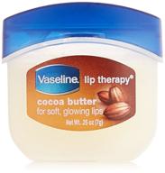 💧 moisturizing power trio: vaseline lip therapy cocoa butter .25 oz - pack of 3 logo