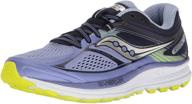 saucony guide 10 women's running shoe: enhanced performance and comfort for female runners logo