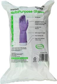 img 1 attached to Clean Ones Premium Multi Purpose Non Slip Gloves 20 🧤 mil, Medium (9 Pairs) – Ultimate Grip and Durability for Various Tasks