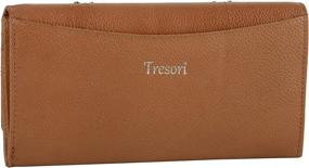 img 1 attached to Tresori Womens Leather Protected Bifold