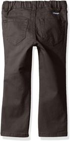 img 3 attached to Wrangler Authentics Toddler Straight Twill Boys' Clothing and Pants