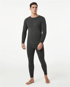 img 3 attached to LAPASA Thermoflux Fusion M63 Men's Ultra Heavyweight Thermal Underwear Set for Extreme Cold Weather