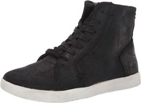 img 4 attached to 👟 Premium HARLEY DAVIDSON Men's Putnam Sneaker - Timeless Black Design for Effortless Style and Comfort